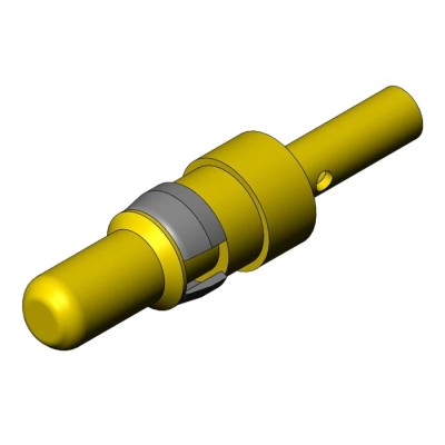FCT from Molex 173112 Series 16/20 AWG Male Crimp D-Sub Connector Power Contact Gold Plated FMP002P106 / 1731120091