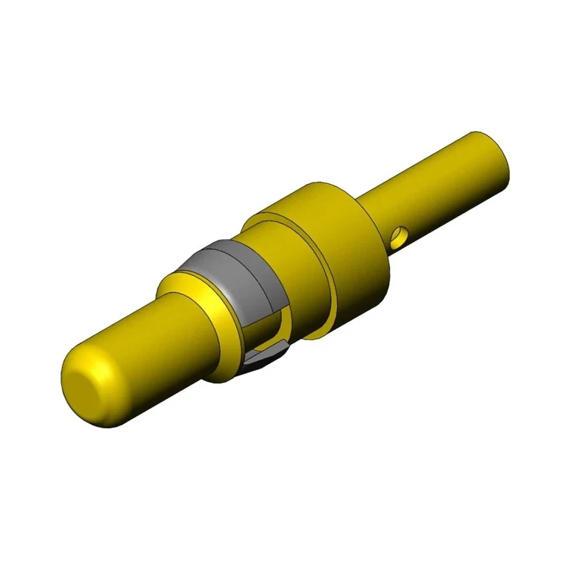 FCT from Molex 173112 Series 16/20 AWG Male Crimp D-Sub Connector Power Contact Gold Plated FMP002P106 / 1731120091
