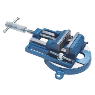 RS PRO Drill Vice Jaw Width 100 mm Jaw Opening 100 mm Jaw Depth 32 mm Bolt Mount Type 7.8 kg 829-6145