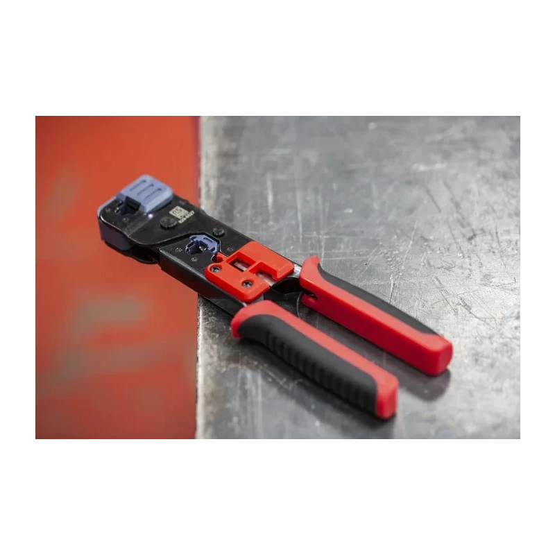 RS PRO Professional Crimp Tool for RJ Connectors Ergonomic Handle 215mm 829-6527