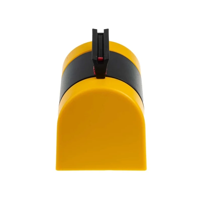 RS PRO Retractable Safety Barrier Yellow Black Polyester Plastic Tape 4.6 m 48 mm Width 829-9084