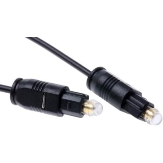 RS PRO Optical Audio Cable with Toslink Connector, 2.5 m Length, Polyethylene Jacket, Model 830-0099