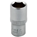 RS PRO 1/4 in Drive 9 mm 6 Point Square Chrome Vanadium Steel Socket 830-4013