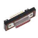 FCT from Molex 15 Way Right Angle 2.84 mm Pitch Through Hole D-Sub Connector with 4 to 40 Screw Lock FWDR15S25A / 1727040201