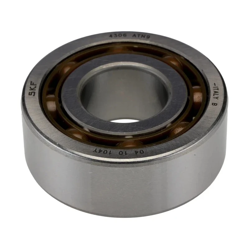 SKF 2 Row Double Row Deep Groove Ball Bearing 30 mm ID, 72 mm OD, 27 mm Width, Non-Metallic Cage 4306 ATN9