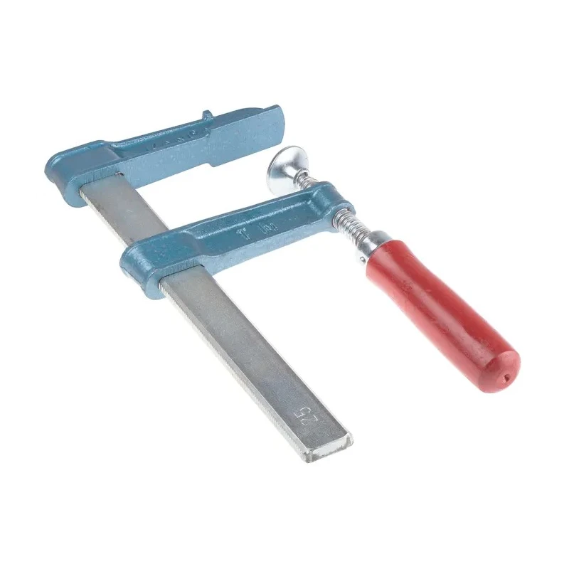 RS PRO Steel 250 mm Jaw Opening x 120 mm Jaw Depth F Clamp 829-6177