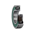 SKF Single Row Deep Groove Ball Bearing 35 mm ID 62 mm OD Race Width 14 mm Non-Metallic Cage Stainless 6007-2RZTN9/HC5C3WT