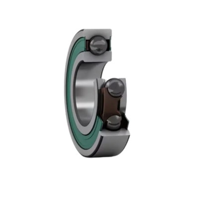 SKF Single Row Deep Groove Ball Bearing 35 mm ID 62 mm OD Race Width 14 mm Non-Metallic Cage Stainless 6007-2RZTN9/HC5C3WT