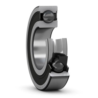 SKF Single Row Deep Groove Ball Bearing 17 mm ID, 35 mm OD, 10 mm Race Width, Non-Metallic Cage 6003-2RSLTN9/HC5C3WT