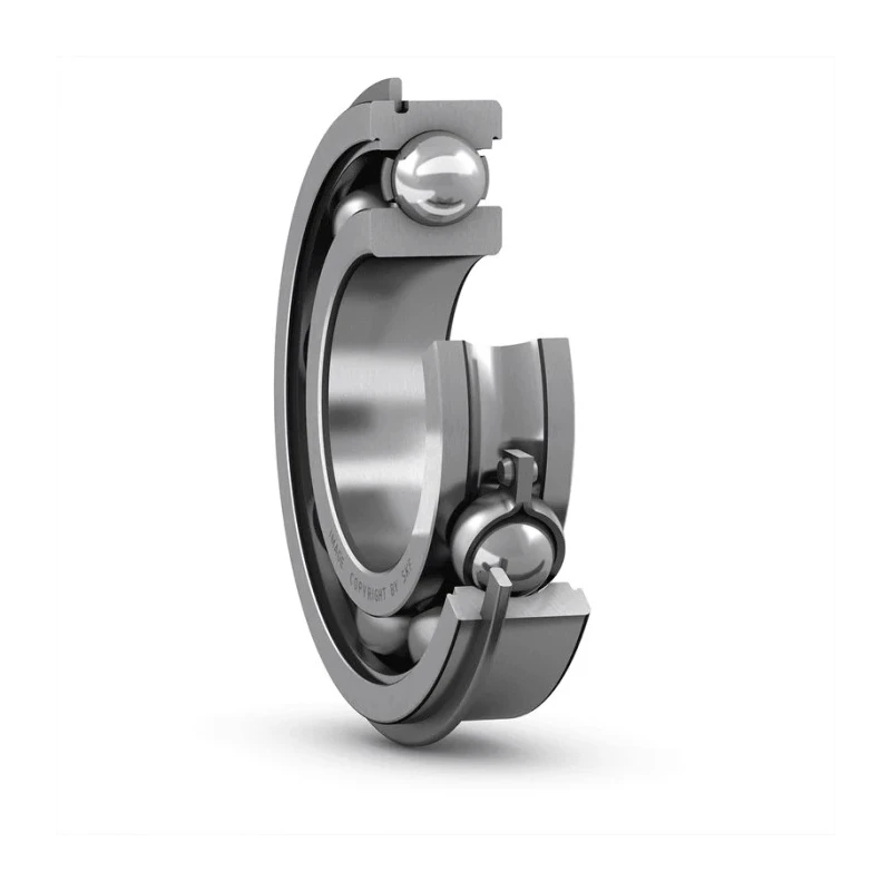 SKF Single Row Deep Groove Ball Bearing 85 mm ID, 130 mm OD, 22 mm Width Sheet Metal Cage 6017 NR