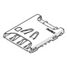 Molex 6 Way Horizontal Push Pull SIM Card Connector Surface Mount Stainless Steel Housing 1042240820