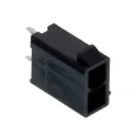 Molex Mini-Fit Jr Series Vertical Through Hole PCB Header 2 Contacts 4.2 mm Pitch 2 Row Shrouded 1724470202
