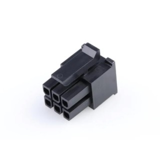 Molex Micro-Fit Series Female Crimp Connector Housing, 6 Contacts, 3 mm Pitch, 2 Row Side Entry 430250610