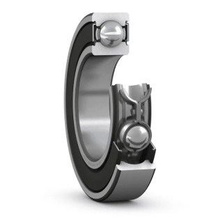 SKF Single Row Deep Groove Ball Bearing 25 mm Inside Diameter 52 mm Outside Diameter 15 mm Race Width Sheet 6205-2RSH/C3WT