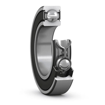 SKF Single Row Deep Groove Ball Bearing 25 mm Inside Diameter 52 mm Outside Diameter 15 mm Race Width Sheet 6205-2RSH/C3WT