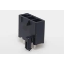 Molex Mini-Fit Jr Series Vertical Through Hole PCB Header, 3 Contacts, 4.2 mm Pitch, 1 Row, Shrouded 1726470103