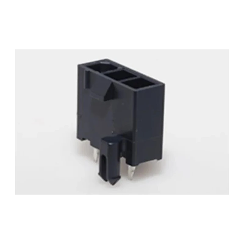 Molex Mini-Fit Jr Series Vertical Through Hole PCB Header, 3 Contacts, 4.2 mm Pitch, 1 Row, Shrouded 1726470103