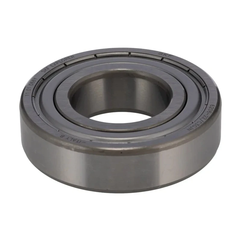 SKF Single Row Deep Groove Ball Bearing 30 mm ID, 62 mm OD, 16 mm Width, Double Shielded, Sheet Metal Cage 6206-2Z/C3GJN