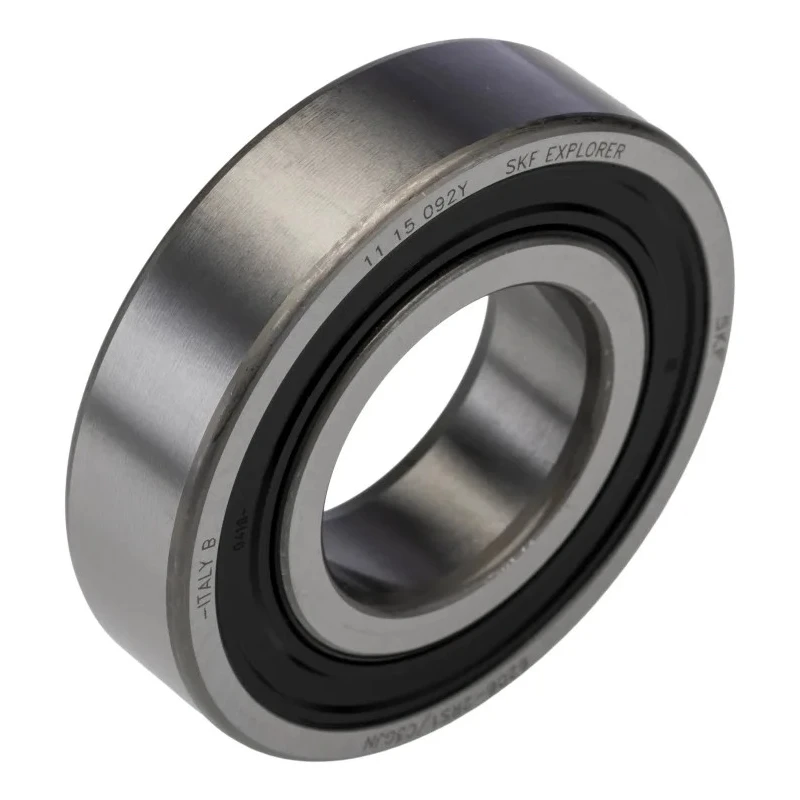 SKF Single Row Deep Groove Ball Bearing 30 mm ID, 62 mm OD, 16 mm Width, Sealed, C3 Clearance 6206-2RS1/C3GJN