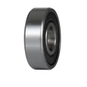 SKF Single Row Deep Groove Ball Bearing 17 mm ID, 40 mm OD, 16 mm Width, Sheet Metal Cage 62203-2RS1/C3