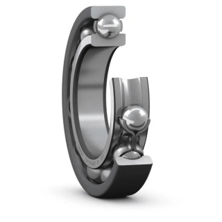 SKF Single Row Deep Groove Ball Bearing 110 mm ID, 200 mm OD, 38 mm Race Width, Open Type Cage 6222/C3VL0241