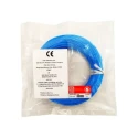 RS PRO Blue Hook Up Wire 26 AWG 1 x 0.40 mm Silver Plated Copper ETFE Insulation 50 m 300V 160°C 207-7135