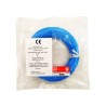 RS PRO Blue Hook Up Wire 26 AWG 1 x 0.40 mm Silver Plated Copper ETFE Insulation 50 m 300V 160°C 207-7135