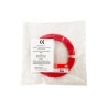 RS PRO Red Hook Up Wire 24 AWG Silver Plated Copper Core 50 m Ethylene Tetrafluoroethylene Insulation 207-7155