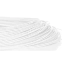 RS PRO White Hook Up Wire, 30 AWG, 1 x 0.25 mm Silver Plated Copper, Ethylene Tetrafluoroethylene Jacket, 50 m 207-7141