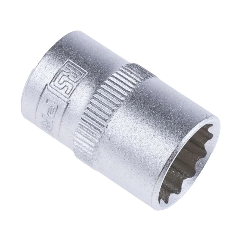 RS PRO 3/8 in Drive 13 mm 12 Point Square Chrome Vanadium Steel Socket 830-4048