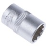 RS PRO 3/8 in Drive 13 mm 12 Point Square Chrome Vanadium Steel Socket 830-4048