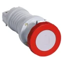 Amphenol Industrial Cable Mount Industrial Power Connector 3P+N+PE 63A 415V IP67 Red Tough & Safe IP67