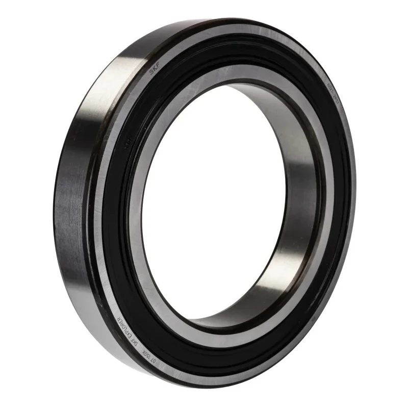 SKF Single Row Deep Groove Ball Bearing 105 mm ID, 160 mm OD, 26 mm Race Width, Sheet Metal Cage 6021-2RS1
