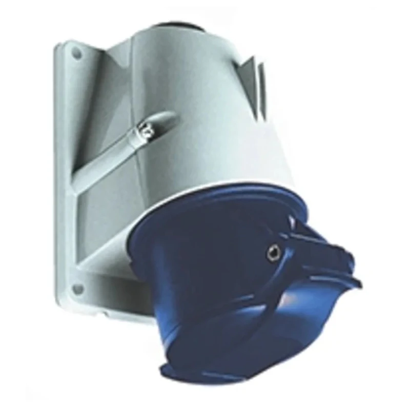 Amphenol Industrial Panel Mount Industrial Power Connector 63A 230V IP44 Blue Easy & Safe 2CMA167476R1000 263RS6