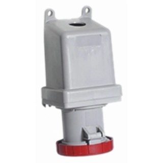 Amphenol Industrial Industrial Power Connector 63A 415V Panel Mount Thermoplastic Polybutylene Terephthalate 3P+PE IP67