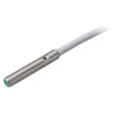 Pepperl + Fuchs Threaded Barrel Inductive Proximity Sensor M4 x 0.5 PNP 3V 1 mm 30 V dc 100mA NBB1-4GM22-E2