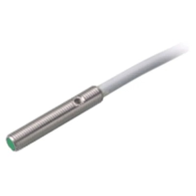 Pepperl + Fuchs Threaded Barrel Inductive Proximity Sensor M4 x 0.5 PNP 3V 1 mm 30 V dc 100mA NBB1-4GM22-E2