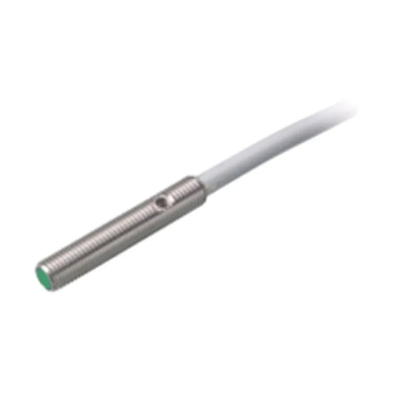 Pepperl + Fuchs Threaded Barrel Inductive Proximity Sensor M4 x 0.5 PNP 3V 1 mm 30 V dc 100mA NBB1-4GM22-E2