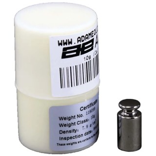 Adam Equipment Co Ltd 10 g Calibration Weight, Class M1 M1 10g