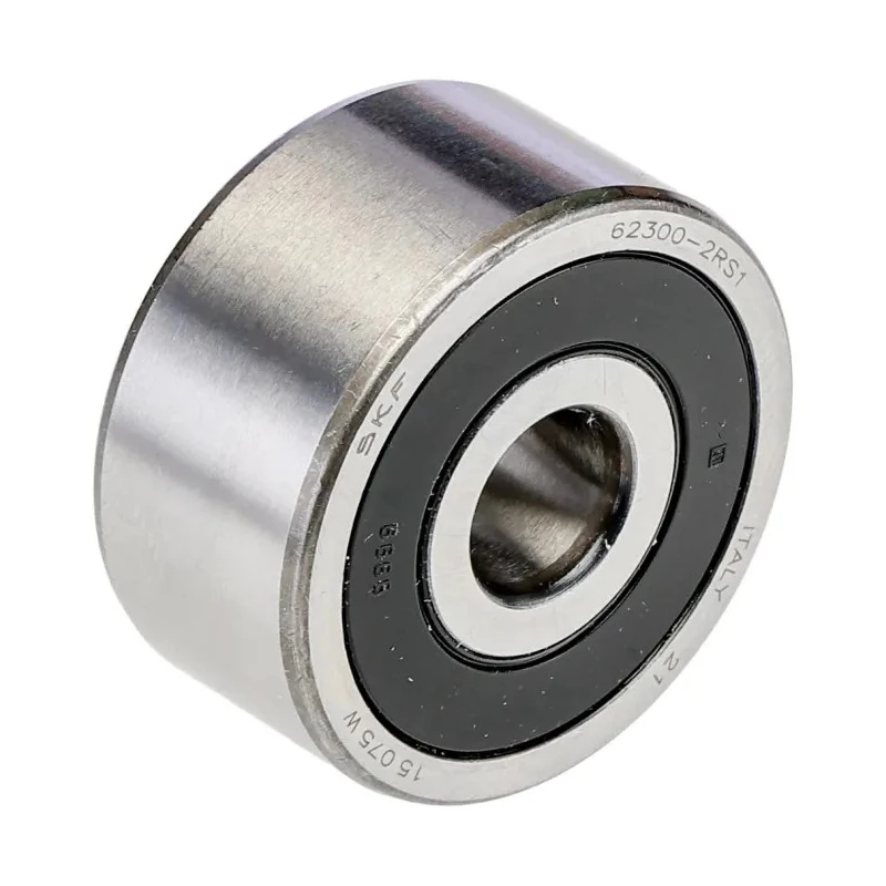 SKF Single Row Deep Groove Ball Bearing 10 mm Inside Diameter 35 mm Outside Diameter 17 mm Race Width Sealed 62300-2RS1