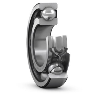 SKF Single Row Deep Groove Ball Bearing 6 mm Inside Diameter, 19 mm Outside Diameter, 6 mm Width, Shielded 626-Z