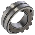 SKF Spherical Roller Bearing 30 mm ID Tapered Bore 62 mm OD Steel Rollers Sheet Metal Cage 22206 EK/C3