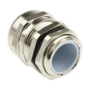 Lapp Metallic Nickel Plated Brass Cable Gland M20 Thread 8 mm Min. 14 mm Max. IP68 831-9024