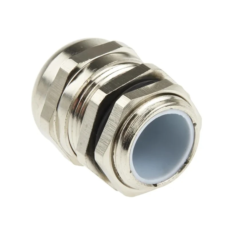 Lapp Metallic Nickel Plated Brass Cable Gland M20 Thread 8 mm Min. 14 mm Max. IP68 831-9024
