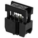 Amphenol Communications Solutions 6-Way IDC Connector Female for Cable, 2 Row T812106A100CEU