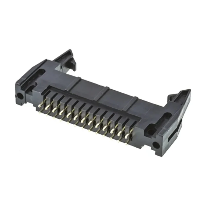 Amphenol Communications Solutions T816 Series Straight Through Hole PCB Header, 26 Contact, 2.54 mm Pitch T816126A1S102CEU