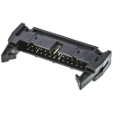 Amphenol Communications Solutions T816 Series Straight Through Hole PCB Header, 26 Contact, 2.54 mm Pitch T816126A1S102CEU
