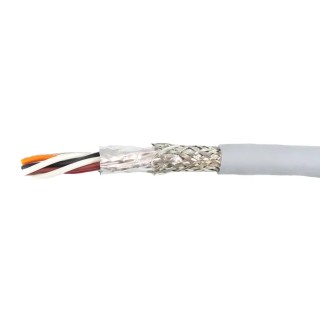 Alpha Wire Ecogen Ecocable Mini Series Data Cable 4 Pairs 0.382 mm² 30 m Grey Sheath MPPE 300V 78384 SL005