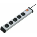 Bodo Ehmann 16A 250V 5 Gang Socket Bar with 1.5m Cord Type E 0201X02052301