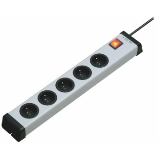 Bodo Ehmann 16A 250V 5 Gang Socket Bar with 1.5m Cord Type E 0201X02052301